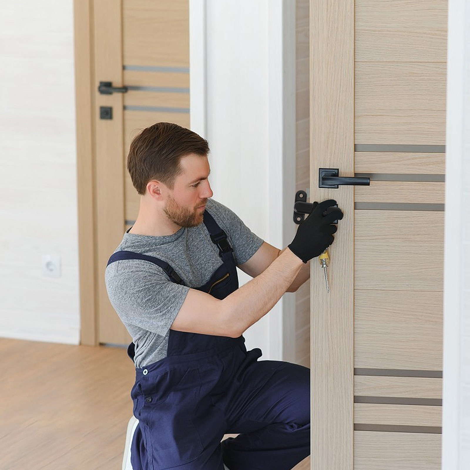 Door Stop Alarm - Alarm Penghenti Pintu Portabel Anti Maling