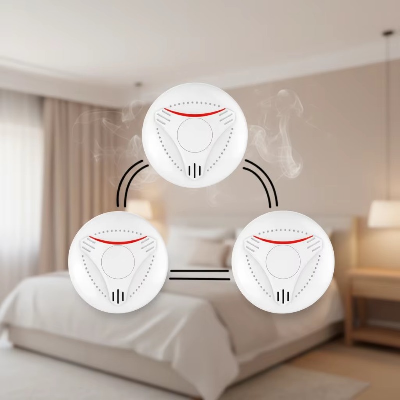 Smoke Detector Interconnected - Detektor Asap Interkoneksi Nirkabel Activfire Standar