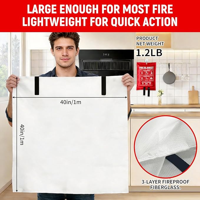 TANAN 2026 Selimut Pemadam Api - Fire Blanket Kitchen ulasan dan harga