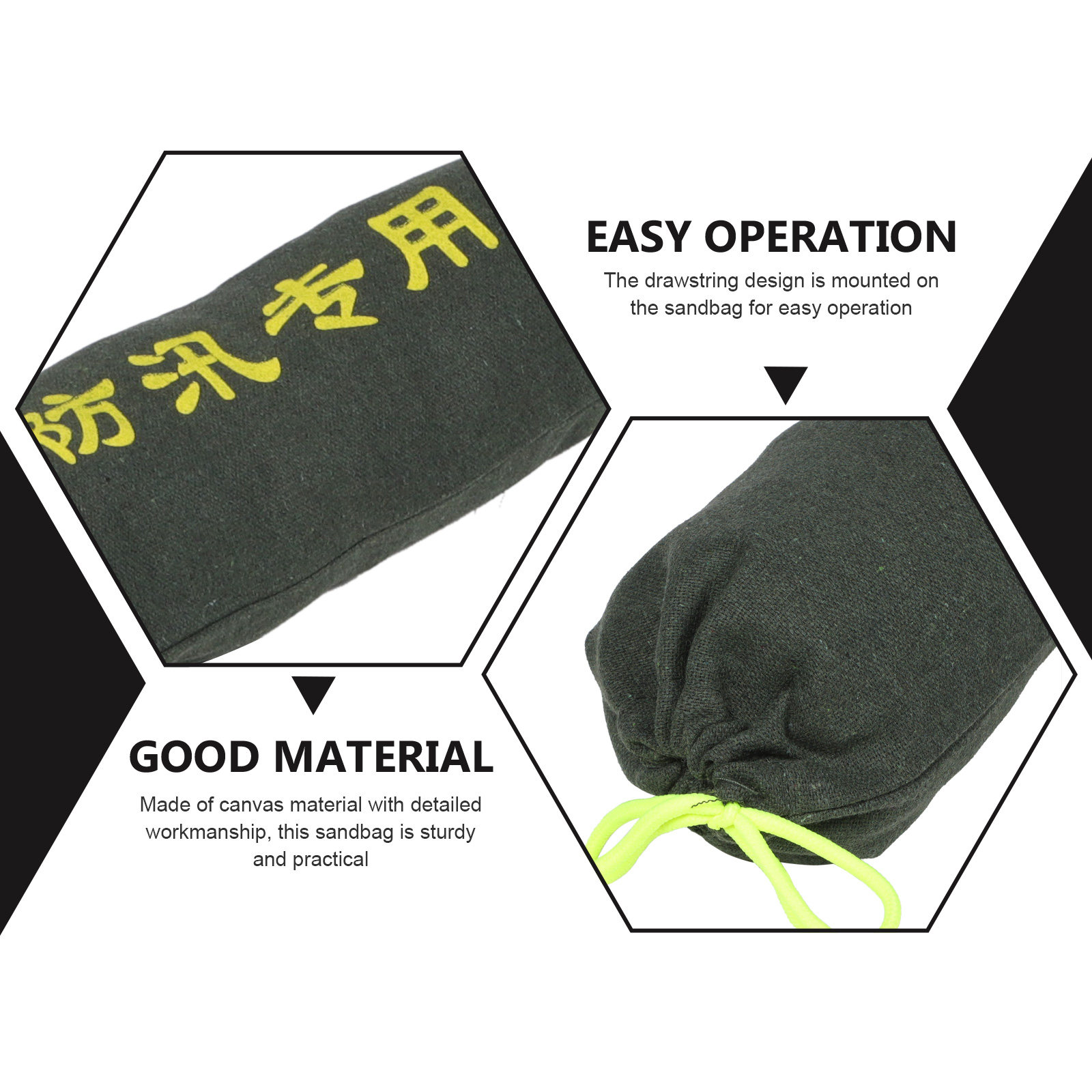 2Pcs Kantong Pasir Kanvas Teba - Flood Barrier Bag ulasan dan harga