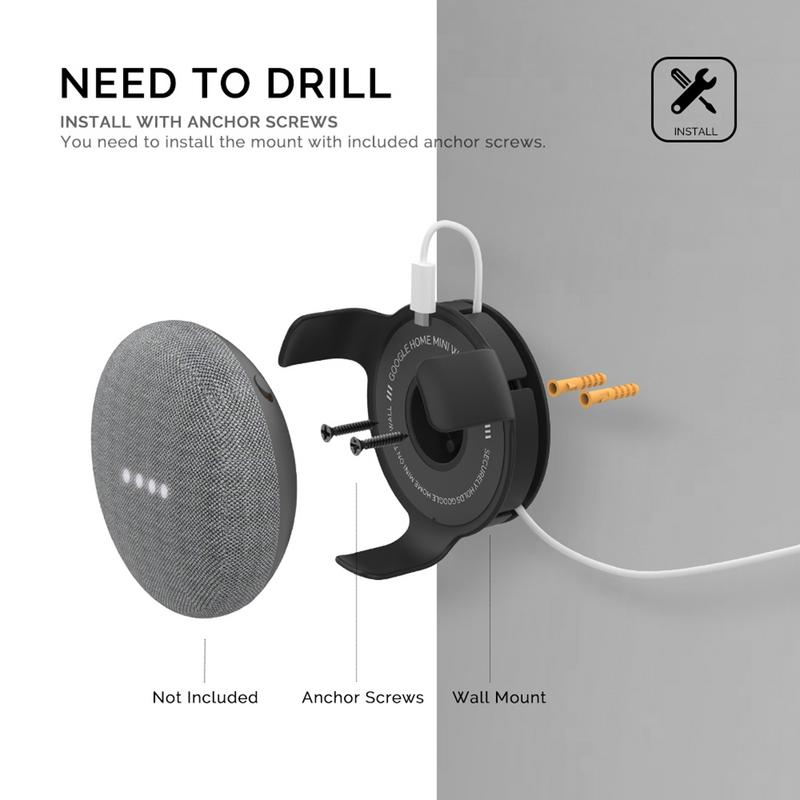 Dudukan dinding Outlet untuk G - Google Speaker Nest Audio ulasan dan harga