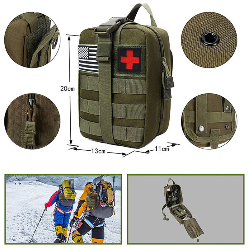 Kit pertolongan pertama bertah - First Aid Bag Kit ulasan dan harga