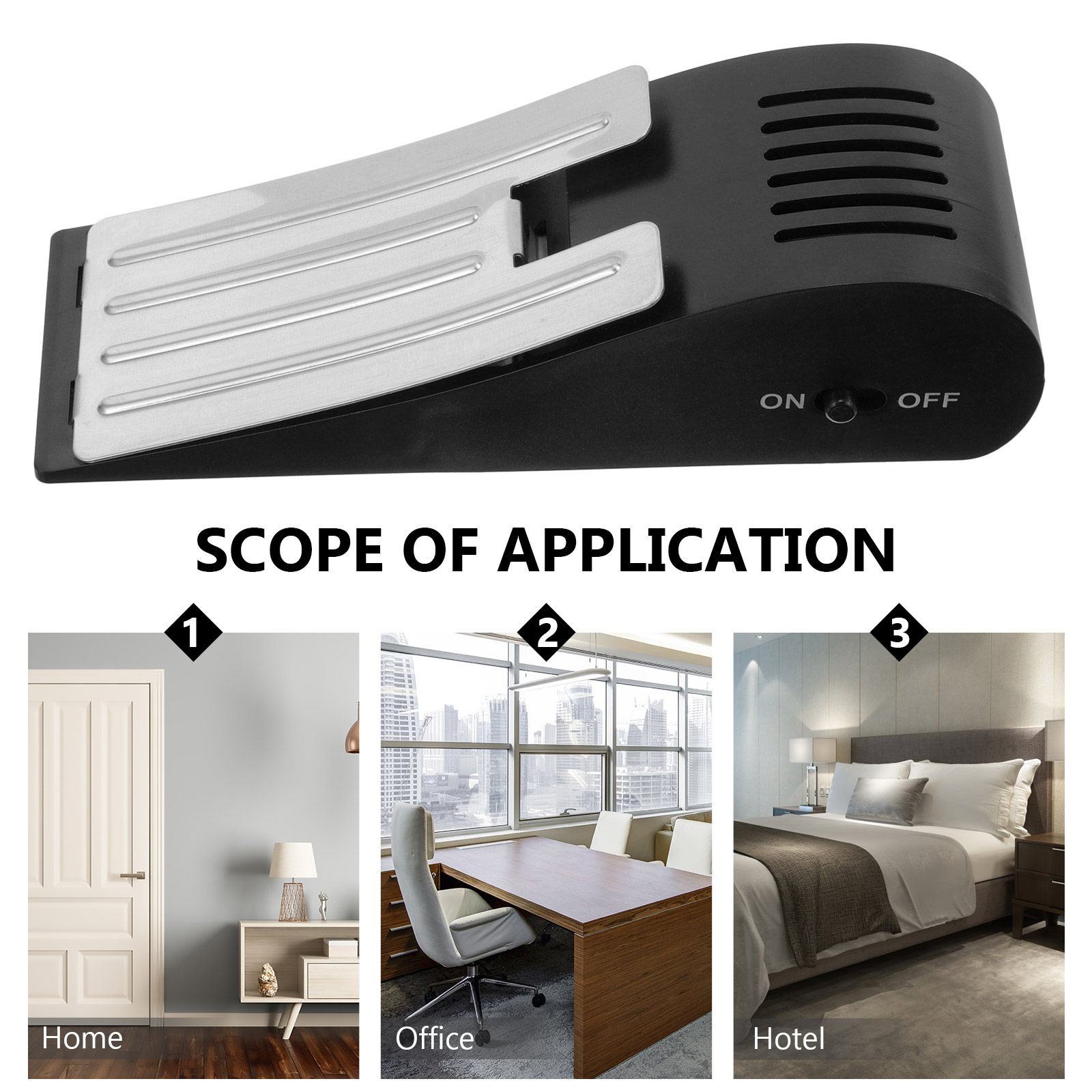 Penahan Pintu Alarm Wedge Pere - Door Stop Alarm ulasan dan harga