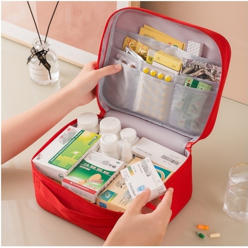 3 Buah/Set Tas Penyimpanan Med - First Aid Bag Kit ulasan dan harga