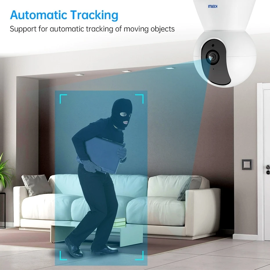 KERUI Kamera IP WiFi 5MP 8MP 4 - Eufy Camera E220 ulasan dan harga