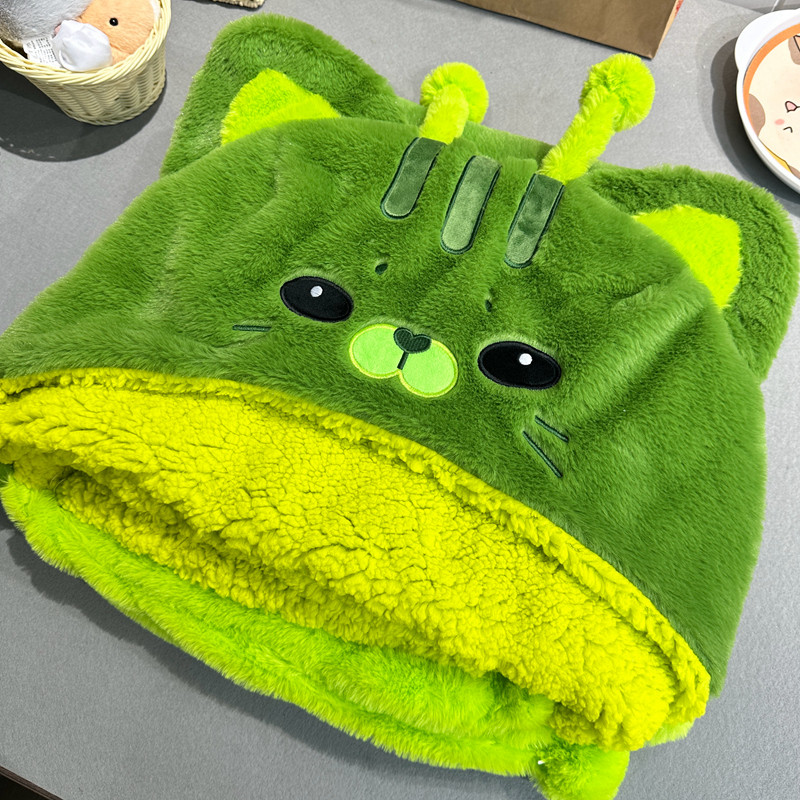 Jubah Kucing Lembut Berbulu Ha - Fire Blanket Kitchen ulasan dan harga