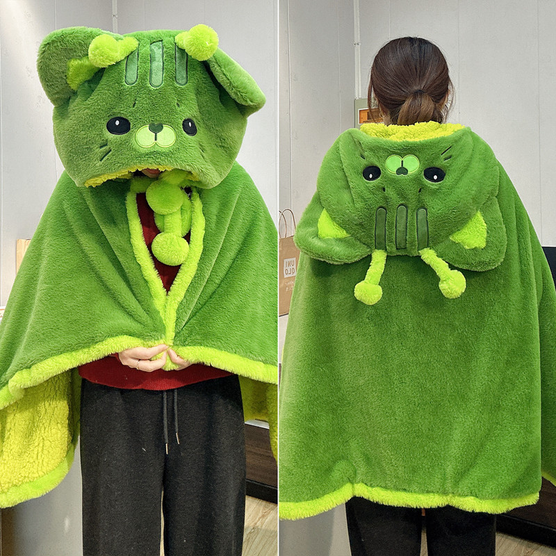 Jubah Kucing Lembut Berbulu Ha - Fire Blanket Kitchen ulasan dan harga