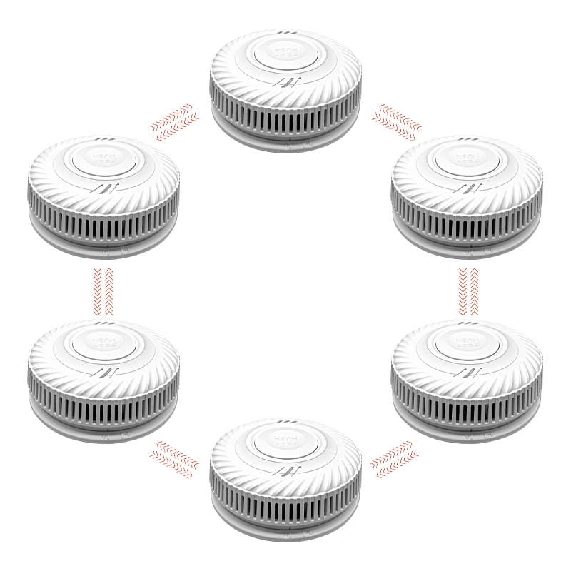 Alarm Asap Terhubung, Detektor - Smoke Detector Interconnected ulasan dan harga