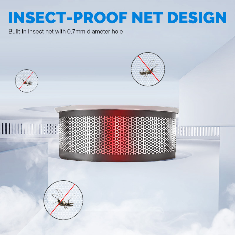Alarm Asap Terhubung, Detektor - Smoke Detector Interconnected ulasan dan harga